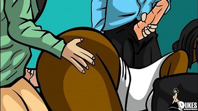 Pelajar melakukan hubungan seks dengan guru kulit hitam selepas sekolah